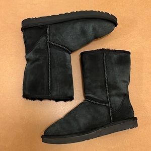 UGG Women’s Black Classic Short II Boots